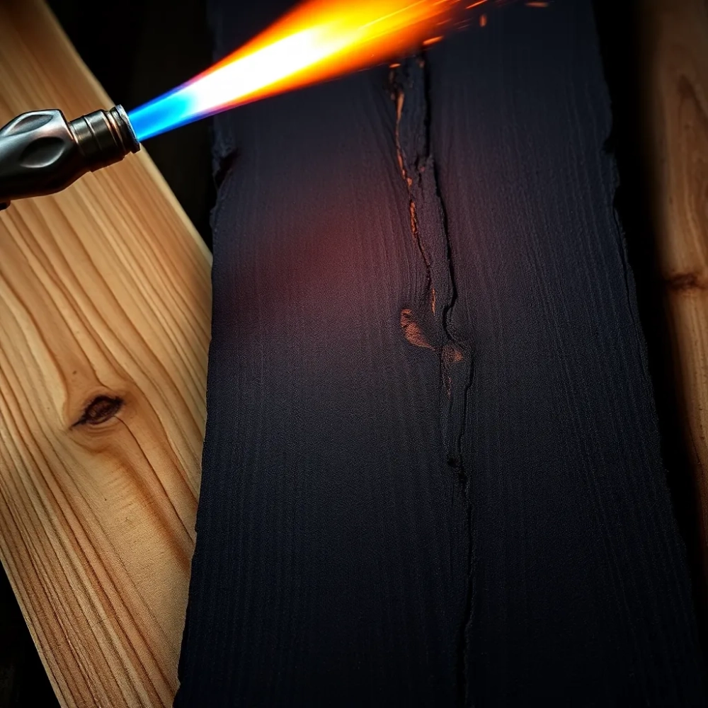 Deski opalane jak zrobić