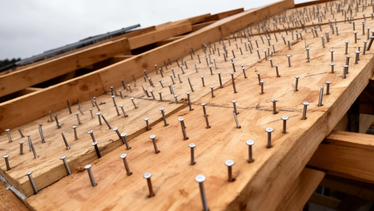 ile gwoździ na m2 deskowania