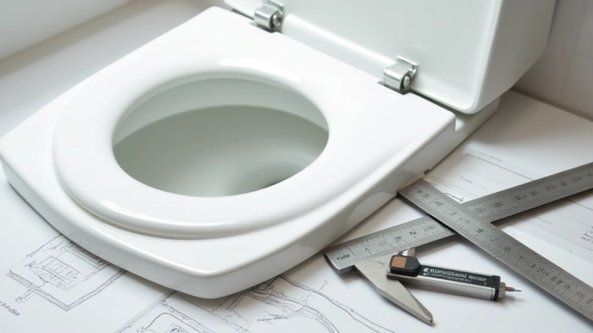 Jak wymierzyć deskę sedesową