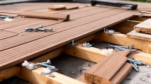 Cena za m2 układania deski kompozytowej