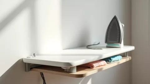 Deska do prasowania mocowana do ściany