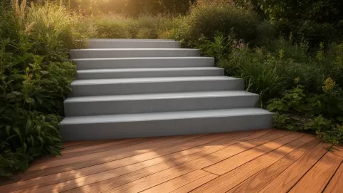 Deska kompozytowa na schody betonowe