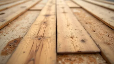 Deski na dach pod papę