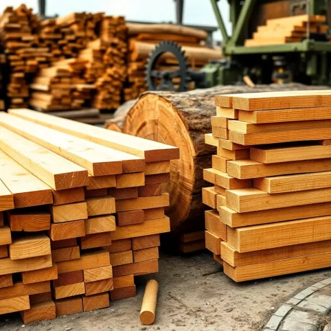 Ile kosztuje przetarcie drewna na deski