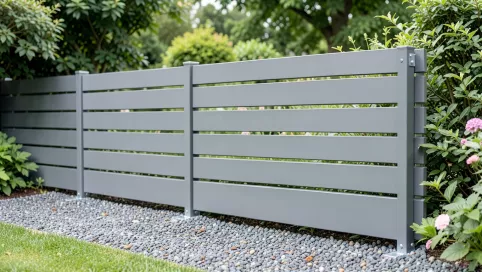 jak zrobić ogrodzenie z deski kompozytowej