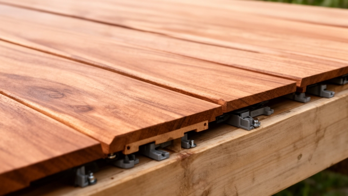 System ukrytego montażu deski tarasowej SPAX