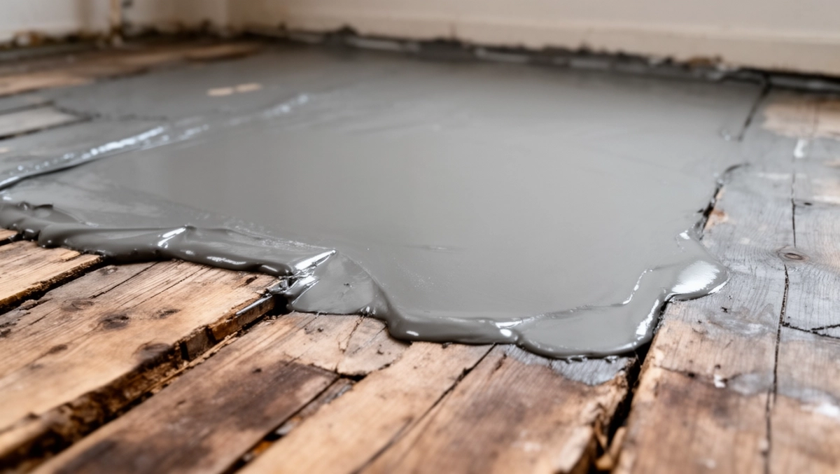 Wylewka samopoziomująca na deski